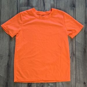 Kids Medium Orange Athletic Shirt